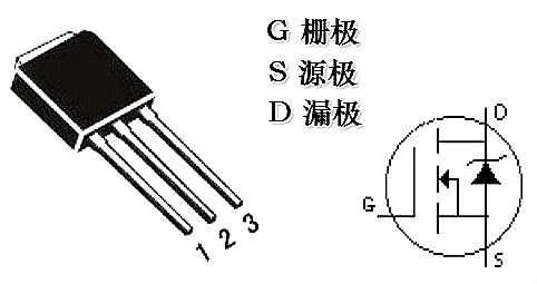 場效應管管腳圖接線圖 場效應管管腳圖接線圖