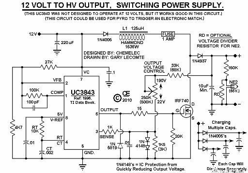 12v升220v升壓電路圖 12v升220v升壓電路圖