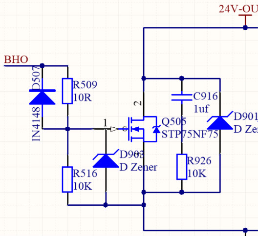 MOS管保護電路實測，分析