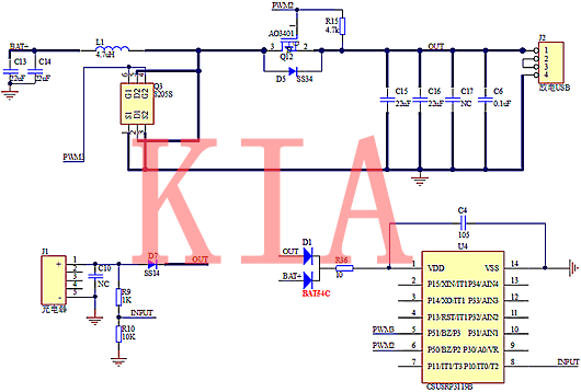 移動電源系統中MOS管和肖特基二極管怎么選？-KIA MOS管